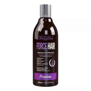 Shampoo Force Hair Prohall Crescimento Fortificante 500ml