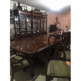 Comedor Caoba 8 Sillas Y Vitrina en Mercado Libre México Comedor Caoba 8 Sillas Y Vitrina en Mercado Libre México