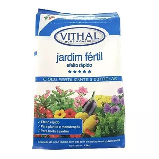 Fertilizante Jardim Fértil Efeito Rápido Vithal 1kg