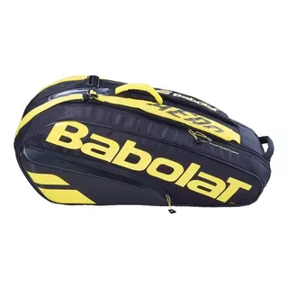 Bolso Raquetero Babolat Porta Raquetas X 6 Tenis Deportivo Color Amarillo