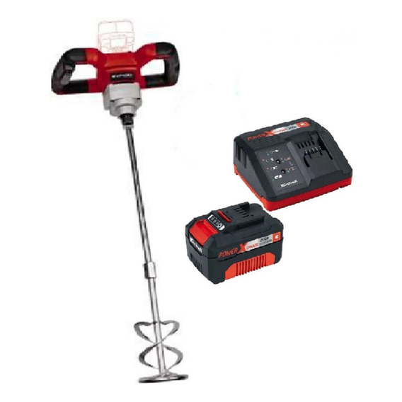 Mezclador De Pintura Einhell Inalambrico + Cargador Bateria