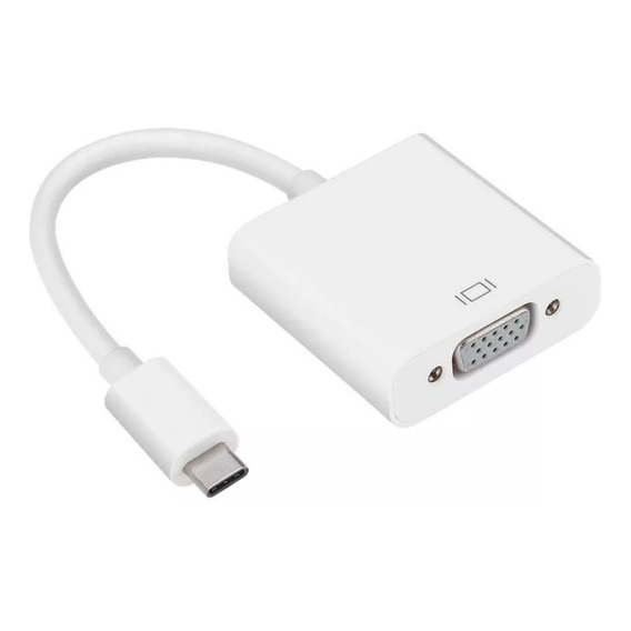 Cable Adaptador Usb 3.1 Tipo Type C A Vga Para Macbook Pc