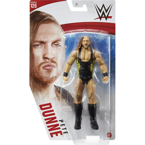 Muñeco Articulado Pete Dunne - Wwe Series 120 Mattel