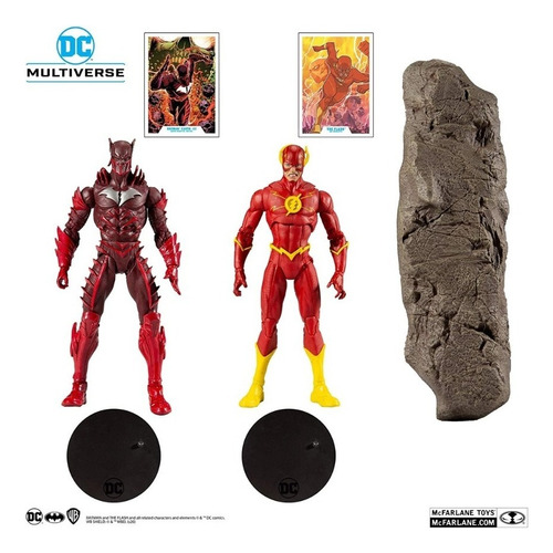 The Flash And Batman Earth  52 Multipack Mcfarlane