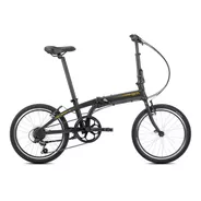 Bicicleta Urbana Plegable Tern Link A7 R20 Único Frenos V-brakes Cambio Shimano Tourney Color Matte Shale/mango Con Pie De Apoyo  