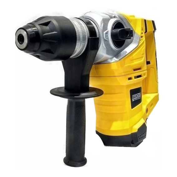 Rotopercutor Barovo 6 Joules Rotomartillo 1500w Profesional Color Amarillo Frecuencia 50 Hz