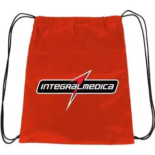 Mochila Saco Esportiva Impermeavel Vermelho Integralmédica