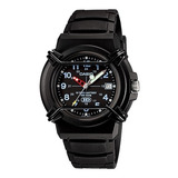 Reloj Casio Hda-600b-1b Unisex Impacto Color De La Correa Negro Color Del Bisel Negro Color Del Fondo Negro