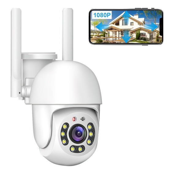 Cámara Seguridad Wifi Exterior/interior Hd 1080p Vigilancia