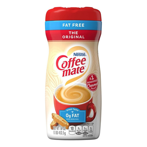 Coffee Mate Original Sugar Free 453g Importado