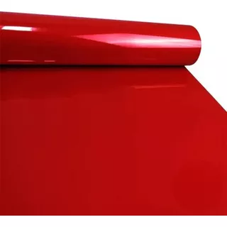Adesivo Refletivo Gc Grau Comercial Vermelho 1,24m