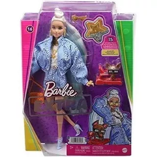 Barbie Extra Com Cabelo Com Pontas Azuis 16 - Grn27 (bl