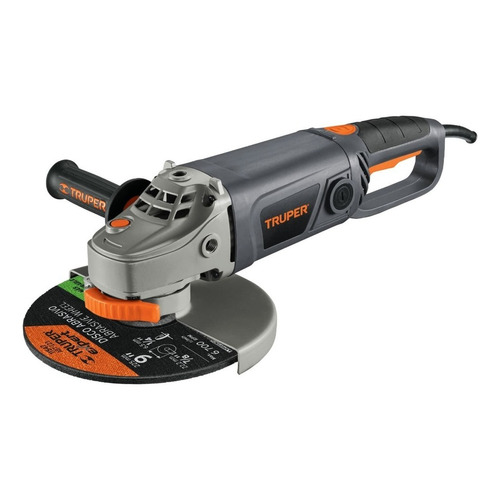 Amoladora Industrial 9 2000 W Truper 18295 Color Naranja/Plomo