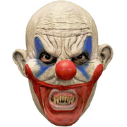 Máscara De Látex Payaso Clooney Clown Sin Barbilla