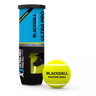 Tubo Pelotas Padel Blackball Ultra Pro Ball X3 All Court