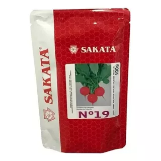 Sementes De Rabanete Híbrido Nº19 Sakata - 100 Gramas