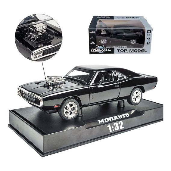 Dodge Challenger Coche De Juguete Miniatura Metal Autos 1:32