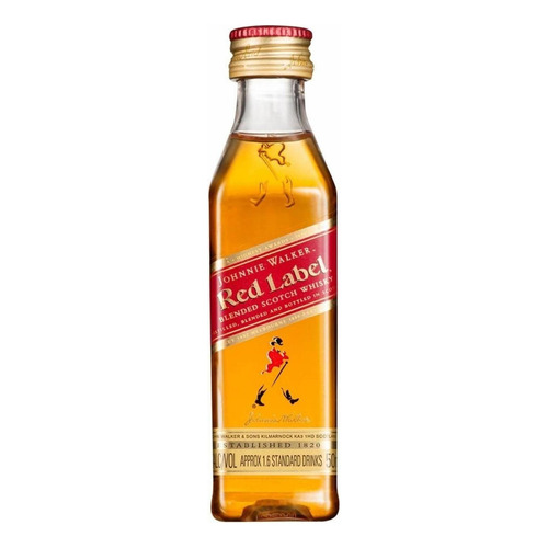 Johnnie Walker Red Label Blended Scotch Blended Scotch 2020 escocés 50 mL
