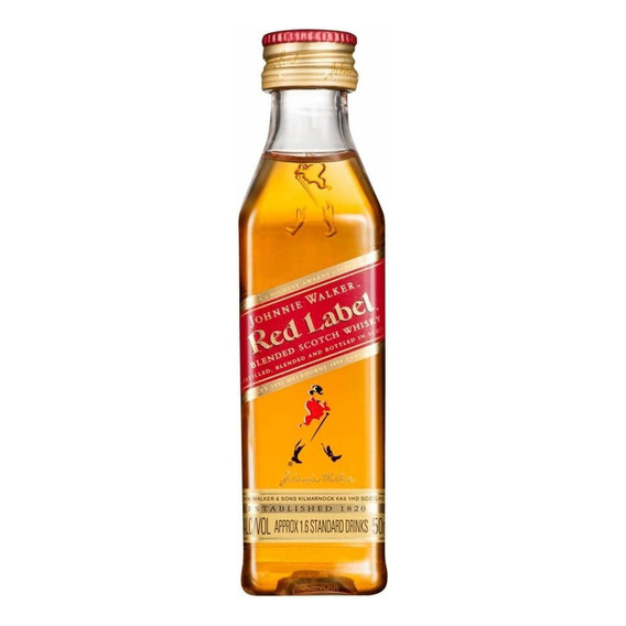 Johnnie Walker Red Label Blended Scotch Blended Scotch 2020 escocés 50 mL
