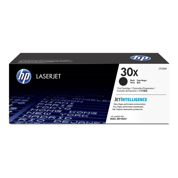 Toner Hp Cf230x Negro Orig 3500 Página M203dw M227fdw Cuot