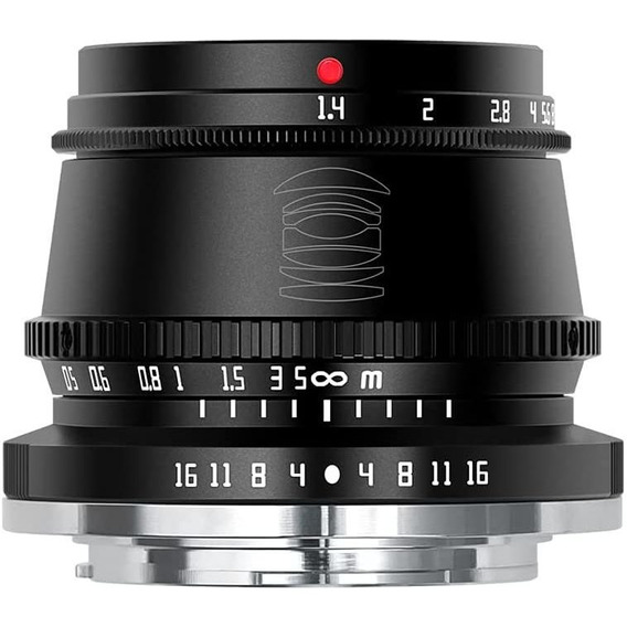 Lente Ttartisan 35mm F1.4 Aps-c M43 Para Canon M Mount