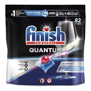 Finish Powerball Quantum Clean&shine 82 Tabletas Lavavajilla
