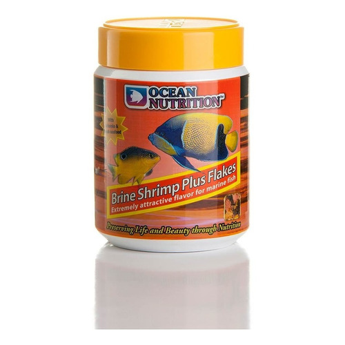 Alimento Para Peces Ocean Nutrition Brine Shrimp Plus Artemia De 34 Gramos Escamas Marinos Tropicales Goldfish 