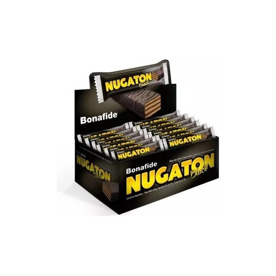 Nugaton Chocolate Black Caja X 24 Un