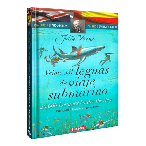 Veinte Mil Leguas De Viaje Submarino - Español E Ingles -