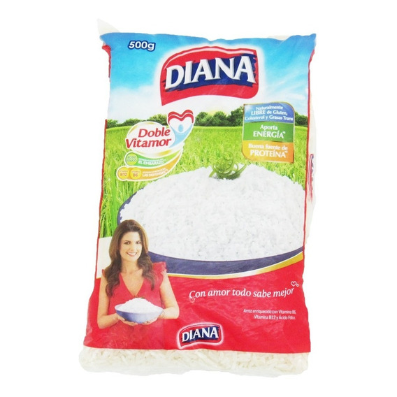 Arroz Diana Blanco Vitamor X 8 Libras
