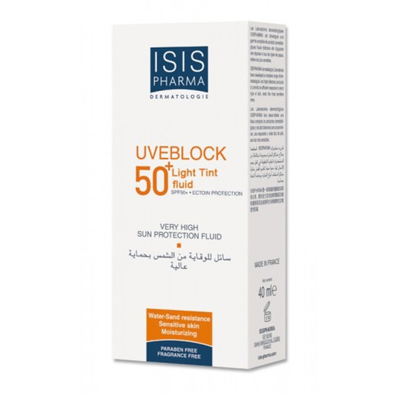 Isis Pharma Uveblock Spf50+light Flu Col40
