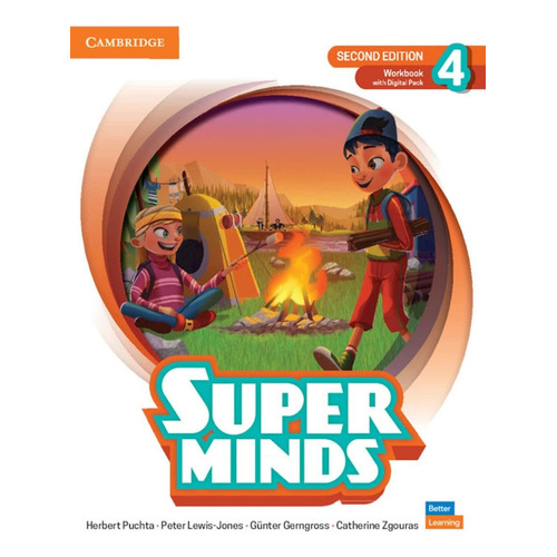 Super Minds Level 4 -  WorkBook with Digital Pack - 2nd Edition - Cambridge