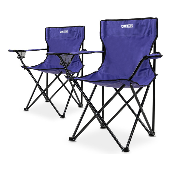 Silla Para Playa Alberca Camping Y Pesca Plegable Portatil Color Morado