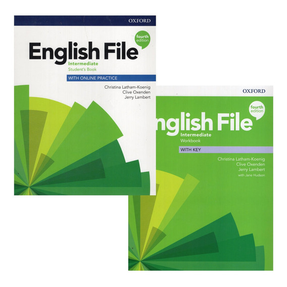English File Intermediate Student's Book + Workook 4ed.