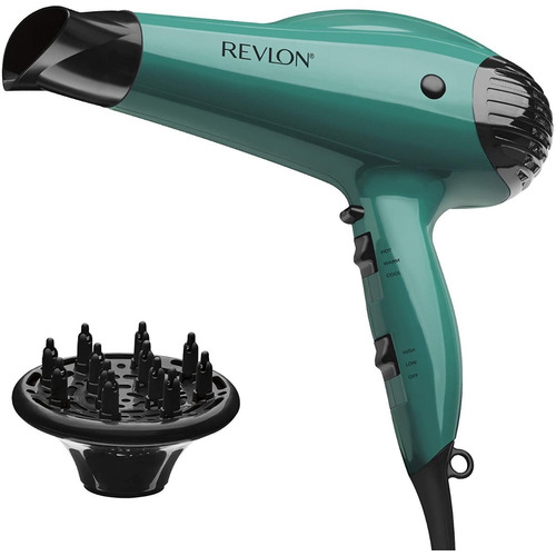 Revlon Essentials Secador Con Booster De Volumen, Rvdr5036 Color Verde