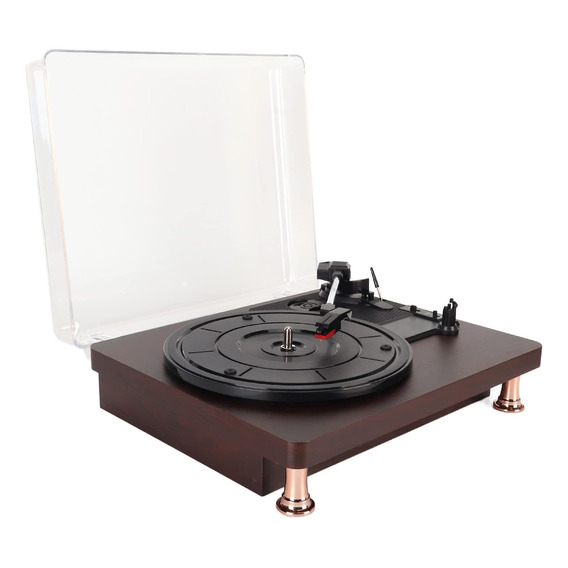 Tocadiscos De Vinilo Portátil Discos Con Receptor Bluetooth