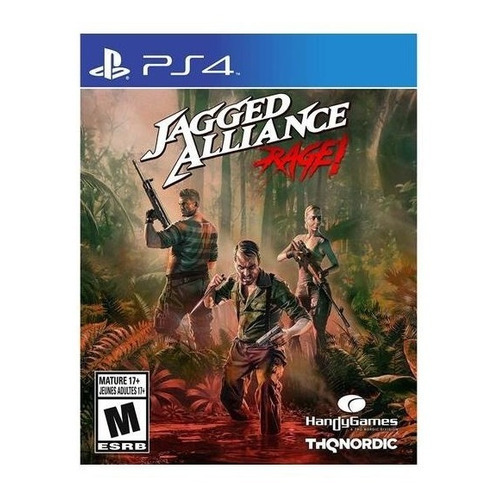 Jagged Alliance: Rage - Ps4 - Físico - Thqnordic Games