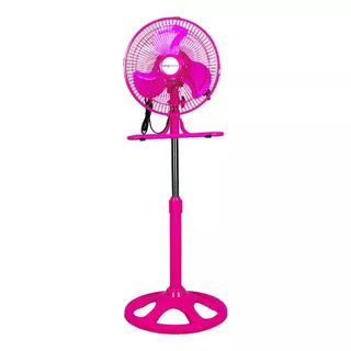 Kanji Ventilador 10' 3 En 1 Rosa Kjh-fh1506 Color De Las Aspas Gris Diámetro 25 Cm Frecuencia 50 Material De Las Aspas Metal