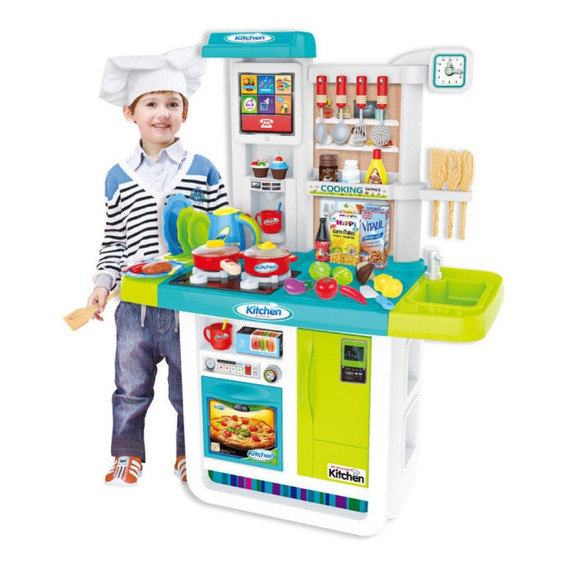 Cocina Little Chef Juguete Interactivo Niños Infantil Sonido