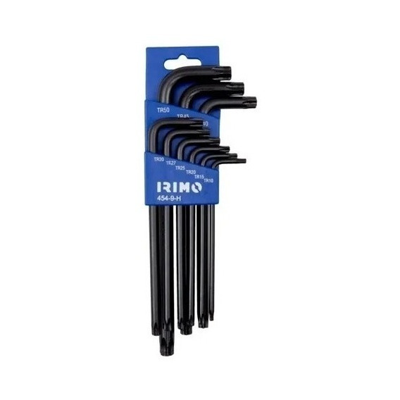 Juego Llaves Torx Tamper Largas Irimo De Bahco 9 Piezas