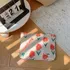Floral Cotton Makeup Bag Portable Pouch For Gadgets