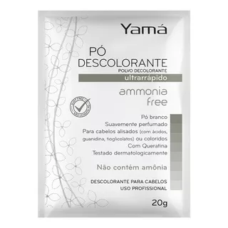 Pó Descolorante Ultrarrápido Ammonia Free 20g Yamá