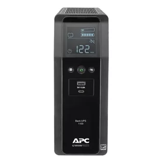  Apc Back-ups Pro Br Br1100m2-lm 1100va Entrada Y Salida De 120v Negro