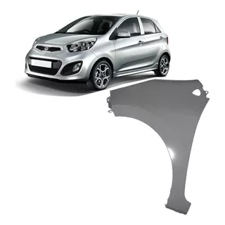 Paralama Kia Picanto 2011 2012 2013 14 15 16 2017 Esquerdo