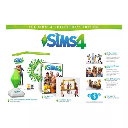 The SIMS 4 edição limitada PC videogame estojo discos código