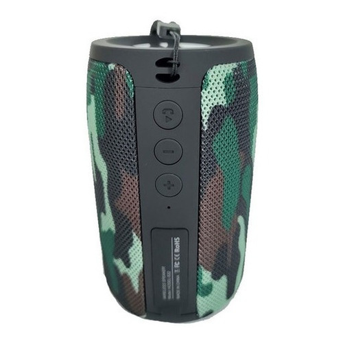 Parlante Bluetooth Hügel S32 Portatil Mediano Verde Militar