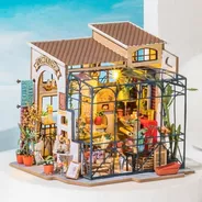 Casa Miniatura Floreria De Emily Robotime Dg145