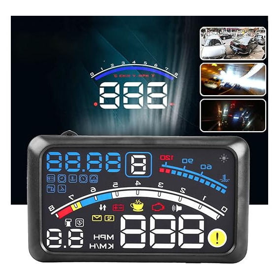 Hud 4e Heads Up Display Alarma De Exceso De Velocidad