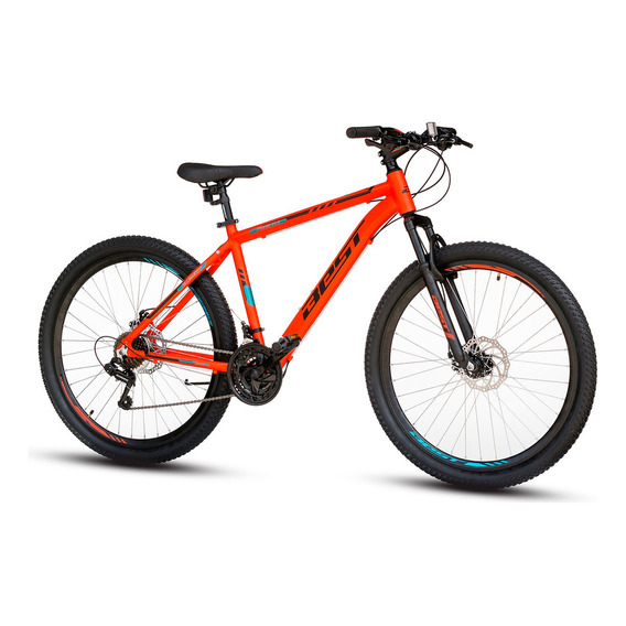 Bicicleta Mtb Best Cygnus 27.5 Color Naranja Tamaño Del Cuadro Talla 19