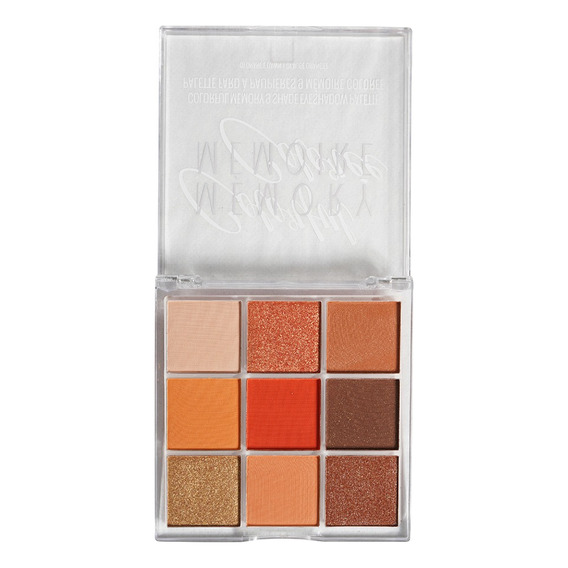 Miniso Sombras Para Ojos Colorful Amanecer Naranja 18 Gr